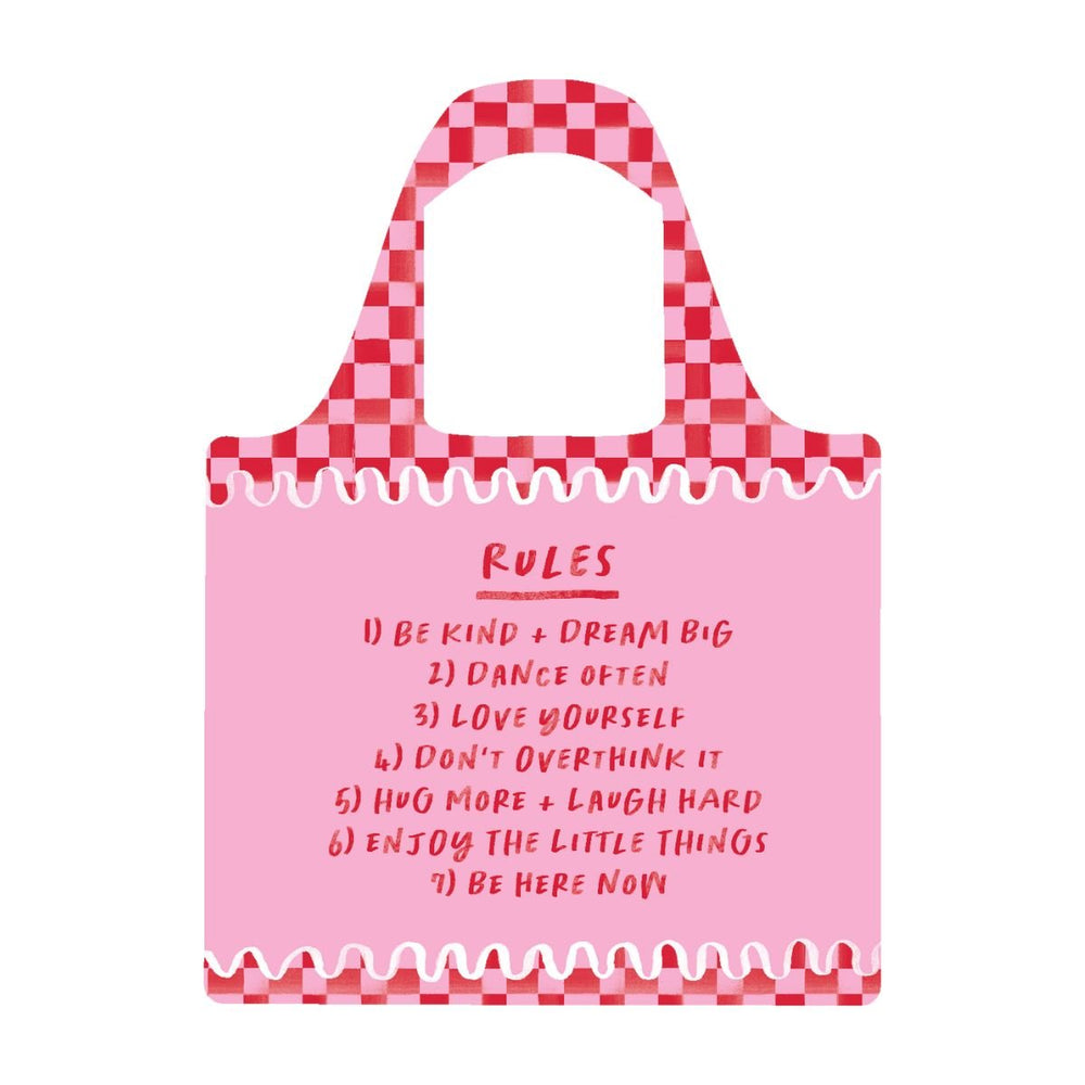 Rules To Live By Reusable Shopping Bag - Bag - Ruby Olive