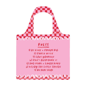 Rules To Live By Reusable Shopping Bag - Bag - Ruby Olive