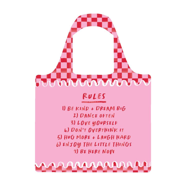 Rules To Live By Reusable Shopping Bag - Bag - Ruby Olive