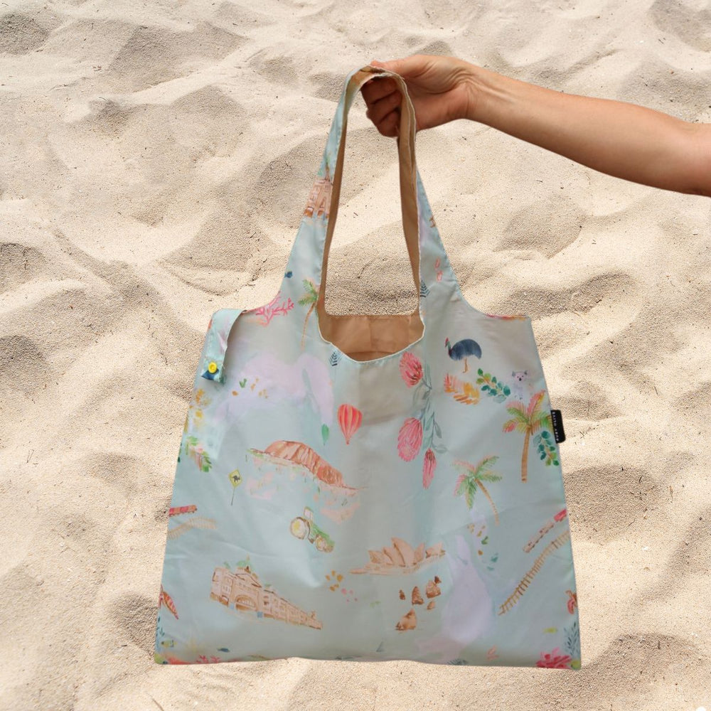 Spirit of Australia Reusable Shopping Bag - Bag - Ruby Olive