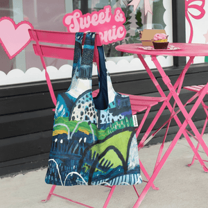 Summer Rain Bundle | Shopping Bag, Scarf & Keychain - Bundle - Ruby Olive