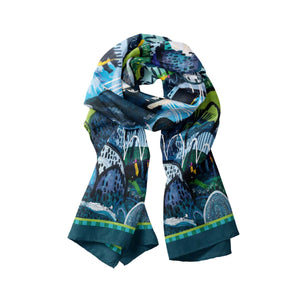 Summer Rain Modal Long Scarf - Scarf - Ruby Olive