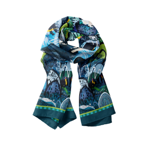 Summer Rain Modal Long Scarf - Scarf - Ruby Olive
