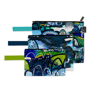 Summer Rain Pouch Trio - Pouch - Ruby Olive