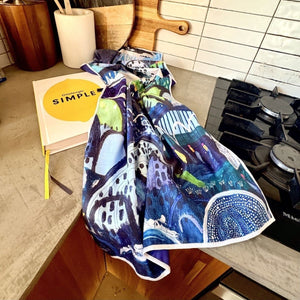 Summer Rain Quick Dry Small Microfibre Towel - Towel - Ruby Olive