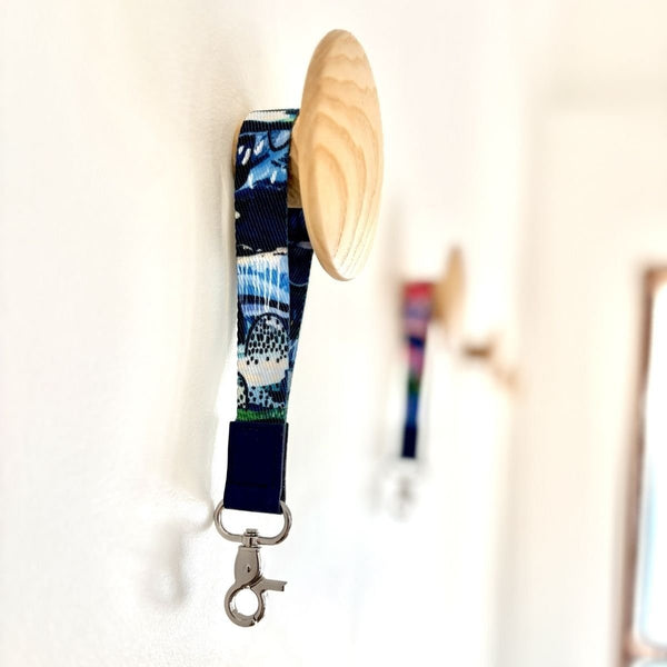 Summer Rain Wristlet Keychain - Lanyards - Ruby Olive