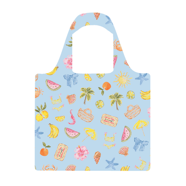 Sunday Picnic Reusable Shopping Bag - Bag - Ruby Olive