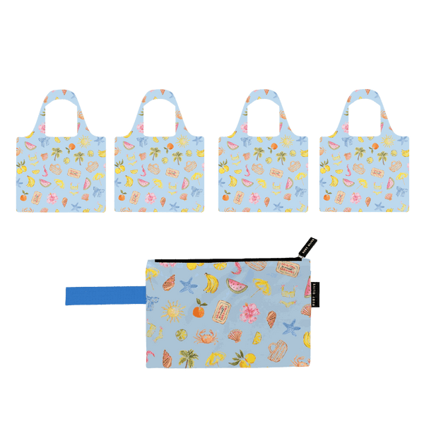 Sunday Picnic Shopper and Pouch Bundle - Bundle - Ruby Olive