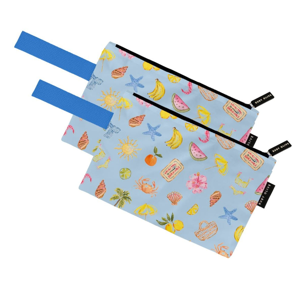 Sunday Picnic Small Pouch 2 Pack - Pouch - Ruby Olive