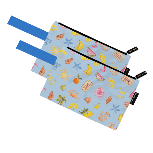 Sunday Picnic Small Pouch 2 Pack - Pouch - Ruby Olive