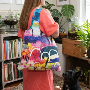 Sunday Stroll Reusable Shopping Bag - Bag - Ruby Olive