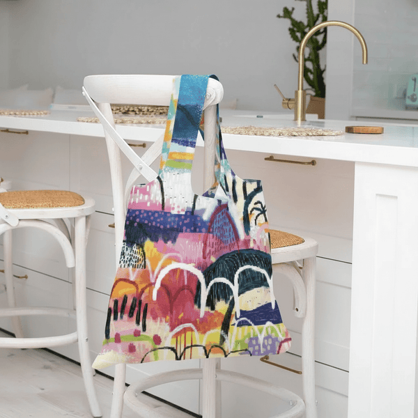 Sunday Stroll Reusable Shopping Bag - Bag - Ruby Olive