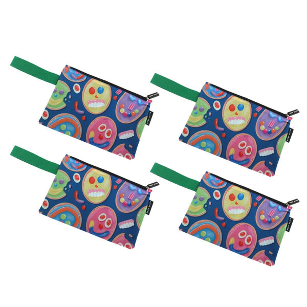 Tea Biscuit Pouch 4 Pack Bundle - Ruby Olive