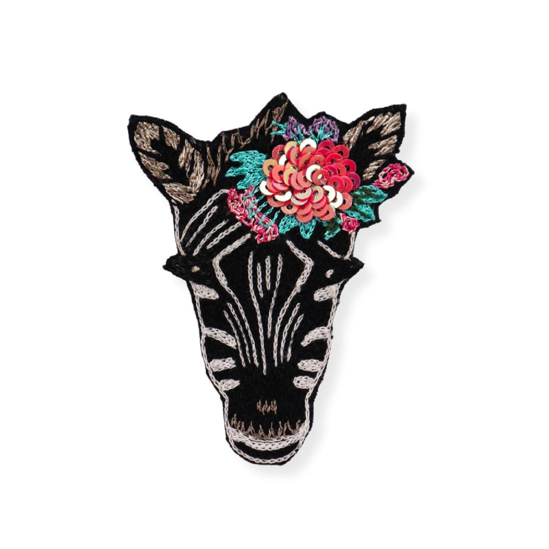 Zoe Zebra Brooch