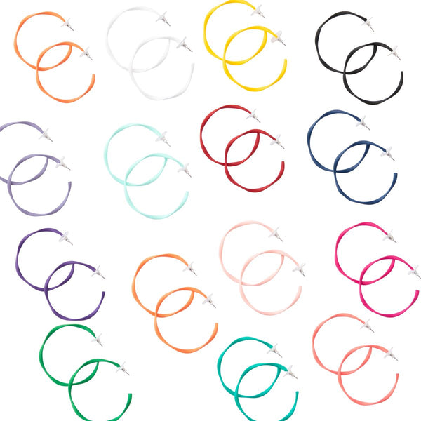 Everyday Twisted Full Hoop Earrings