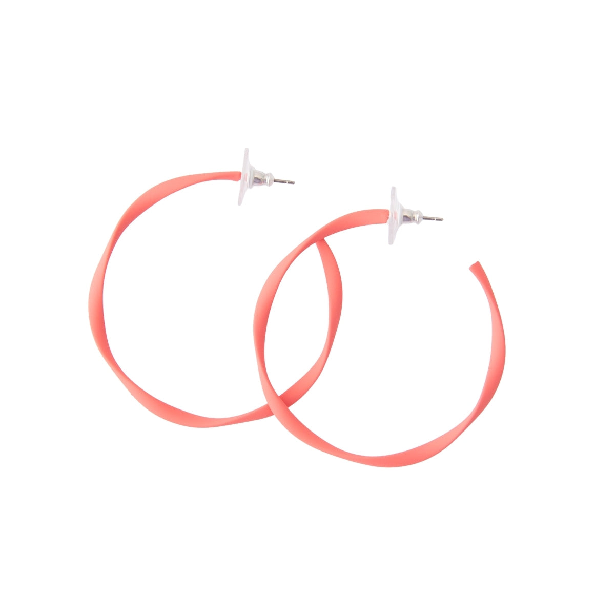 Everyday Twisted Full Hoop Earrings (14 Colours Avail)