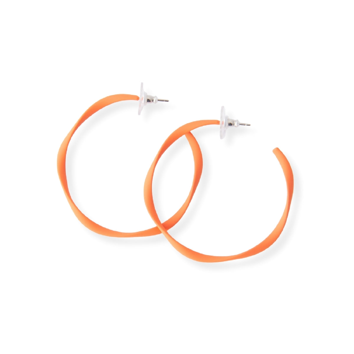 Everyday Twisted Full Hoop Earrings (14 Colours Avail)