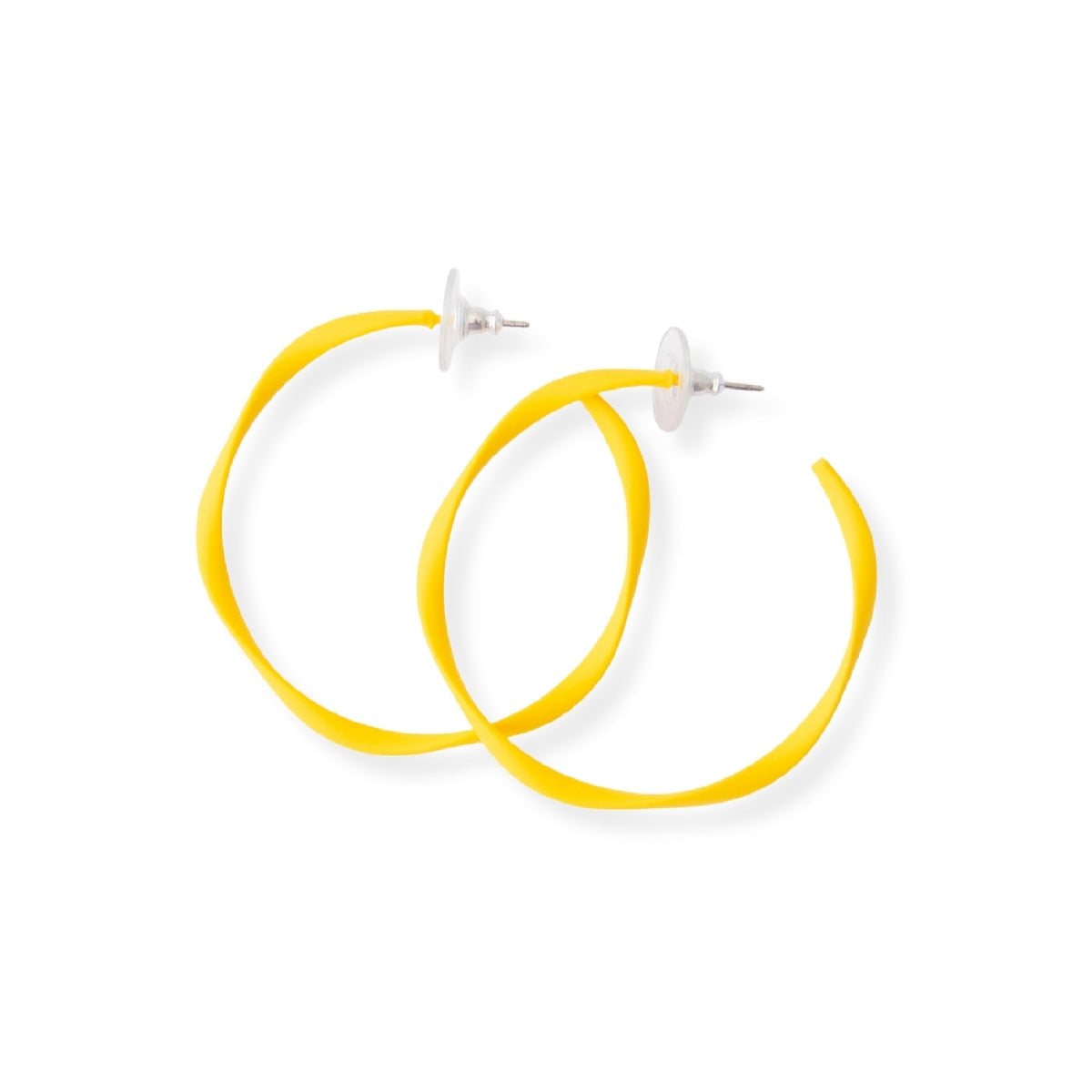 Everyday Twisted Midi Hoop Earrings (14 colours avail)