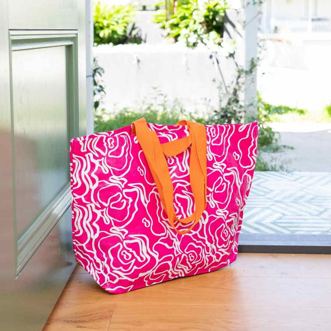 The Valley Bag - Large Pink Tote