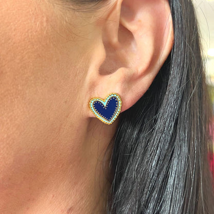 RO X Maiocchi Heart Earrings