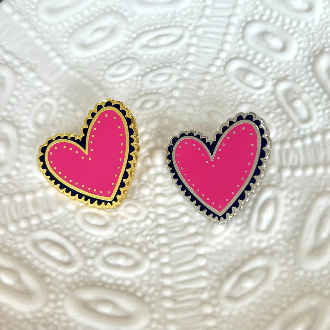 RO X Maiocchi Heart Pin