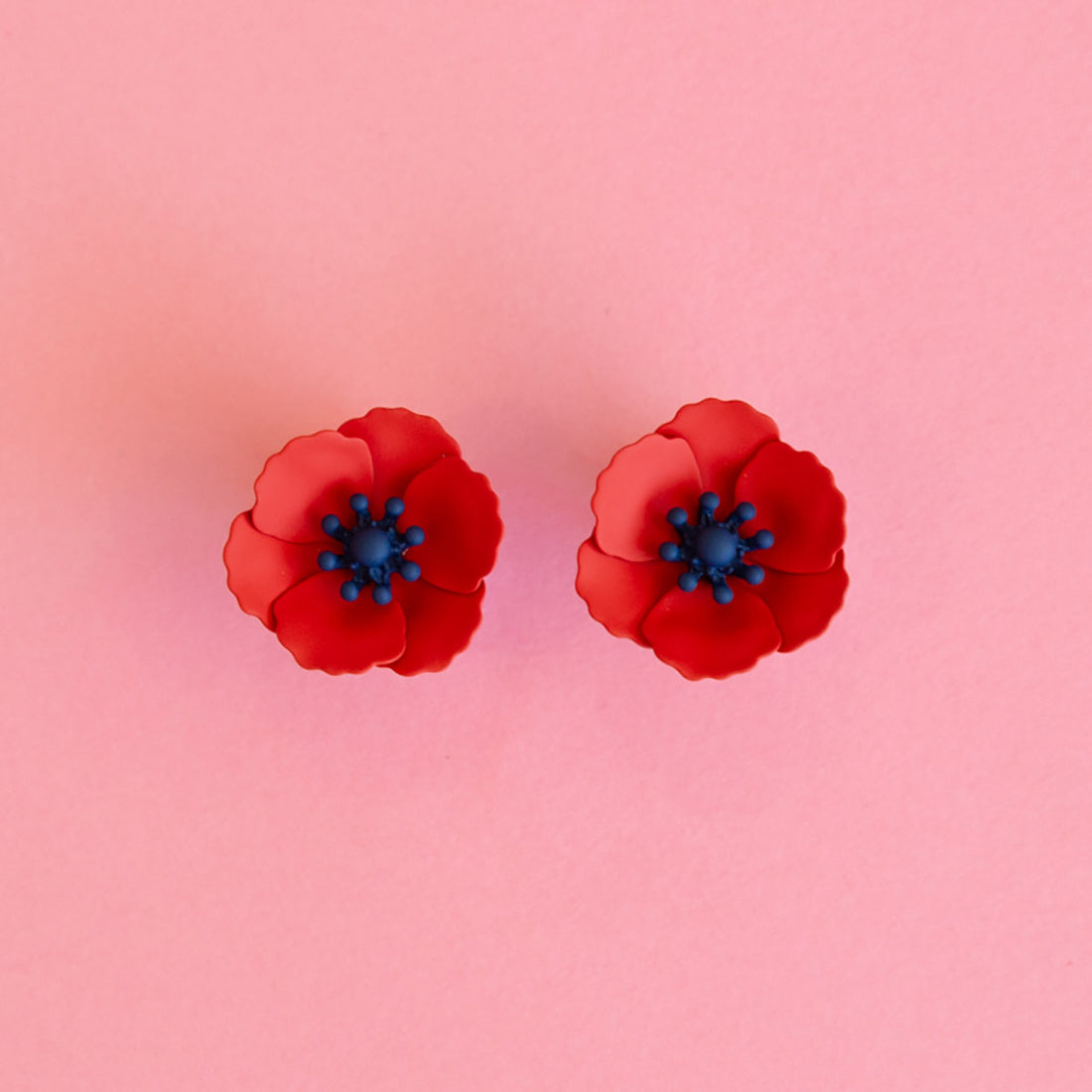 Bloom Poppy Stud Earring