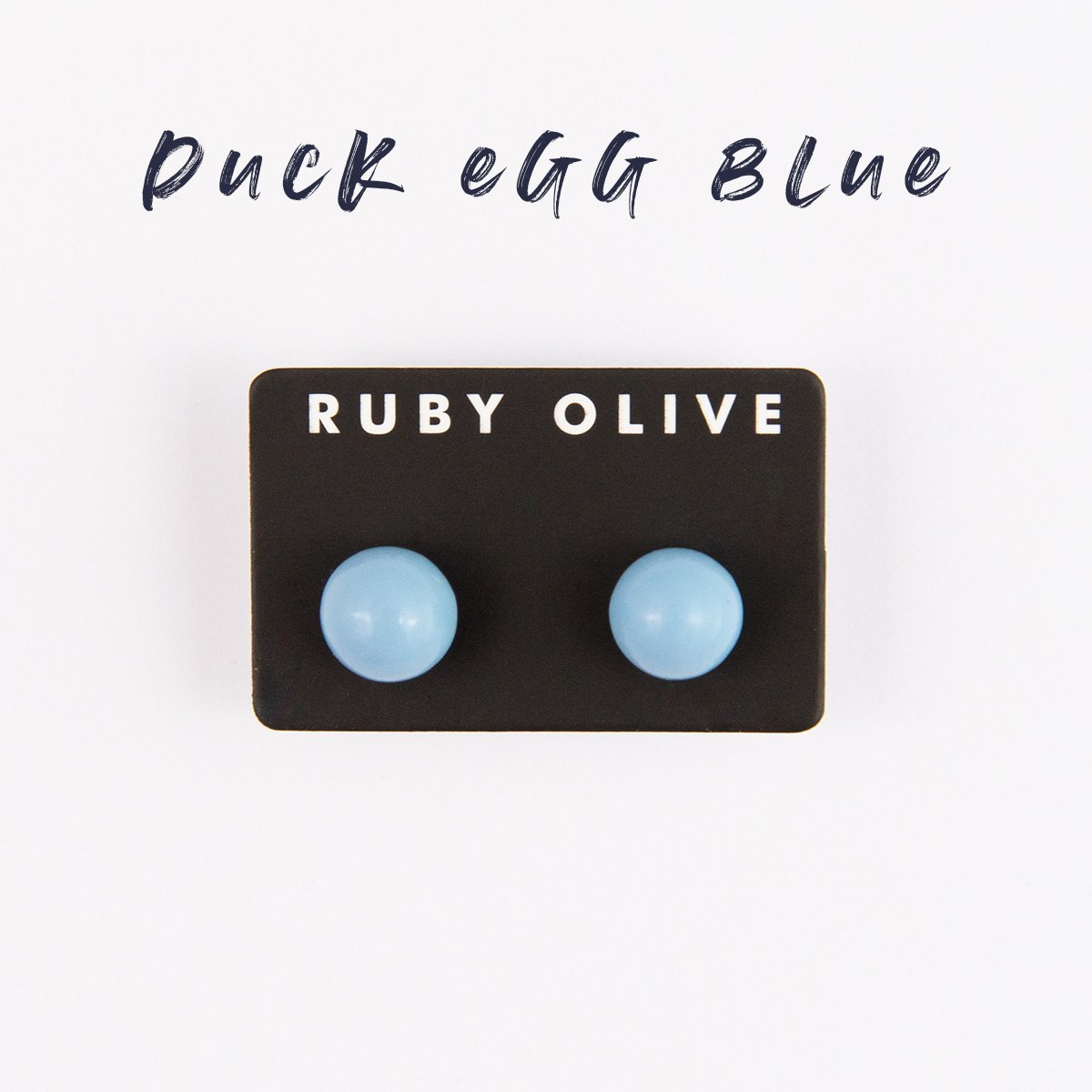 Duck egg hot sale blue earrings