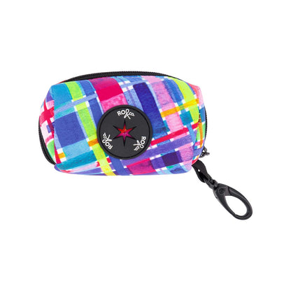 RO x Lordy Dordie Rainbow Gingham Pawfect Waste Bag Holder