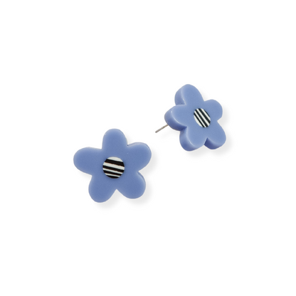 RO x Brook Gossen Fleur Stripe Earrings (4 Colours Avail)