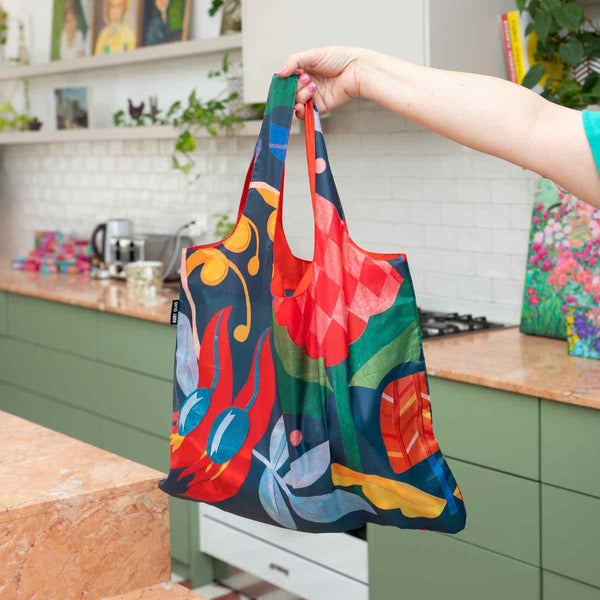 RO x Andrea Smith In The Garden Reusable Shopping Bag - Bag - Ruby Olive