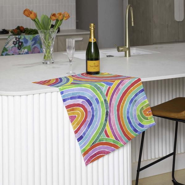 RO x Lordy Dordie Rainbow Microfibre Towel - Towel - Ruby Olive