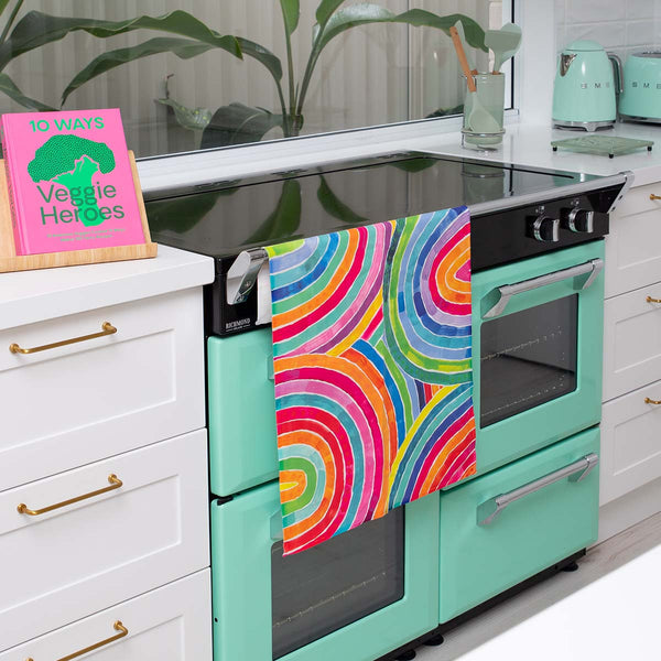 RO x Lordy Dordie Rainbow Microfibre Towel - Towel - Ruby Olive