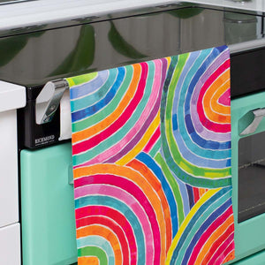 RO x Lordy Dordie Rainbow Microfibre Towel - Towel - Ruby Olive