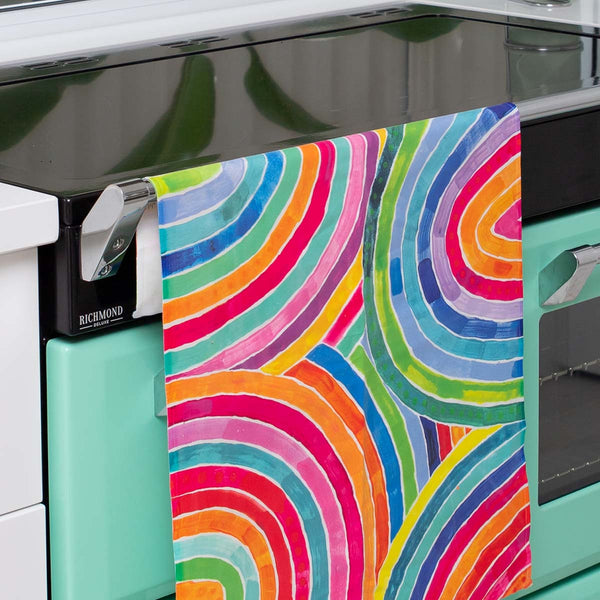 RO x Lordy Dordie Rainbow Microfibre Towel - Towel - Ruby Olive