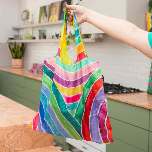 RO x Lordy Dordie Rainbows Reusable Shopping Bag - Bag - Ruby Olive