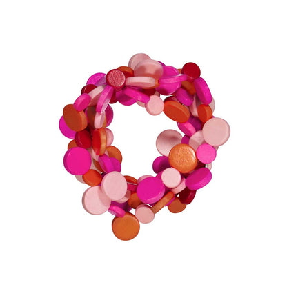 Pink Smartie Bracelets (Pack Of 5)